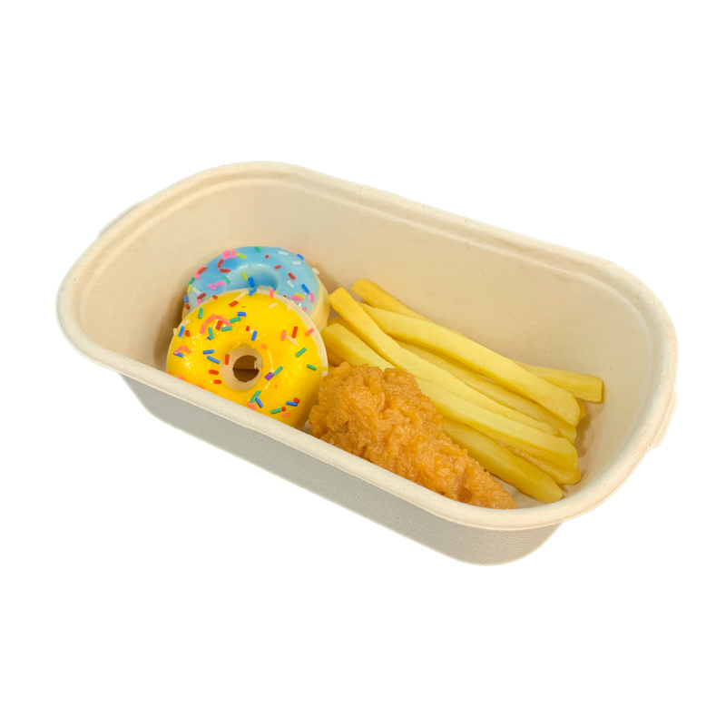 Compostable Biodegradable Sugarcane Bagasse Food Containers Tableware